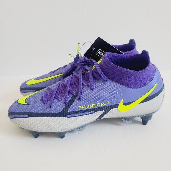 NEW Nike Phantom GT2 Elite DF SG Pro Soccer Cleats DJ8040-571 Size 6.5 Sapphire main image 4